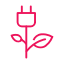eco-friendly hosting icon